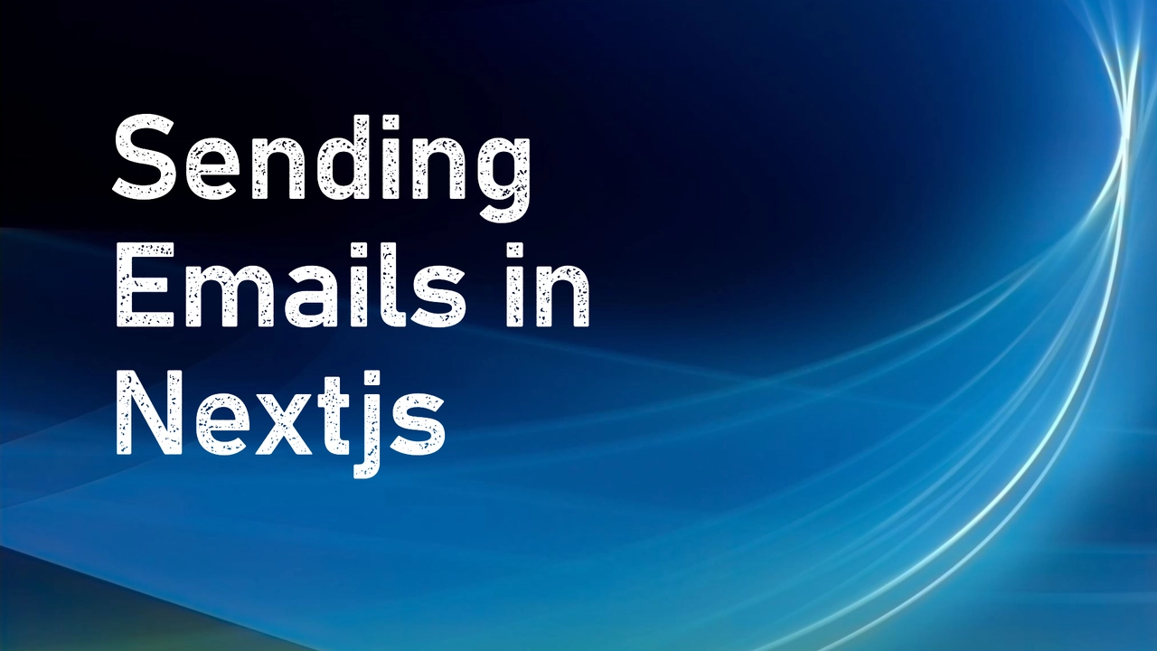 NextJS send mail using nodemailer using SMTP